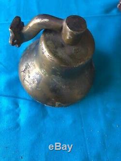 VINTAGE NAUTICAL BRASS BELL FOR BOAT, Or Dinner 5 Wide Original Parts 2.5 Lbs