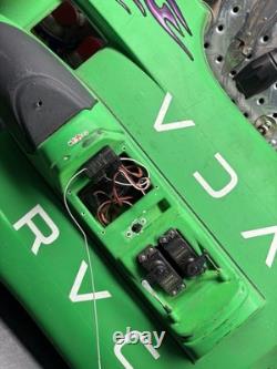 VINTAGE NITRO R/C Hydroplane Racing Boat For Parts or Repair OR PROJECT BOAT