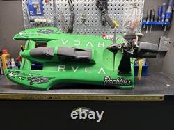 VINTAGE NITRO R/C Hydroplane Racing Boat For Parts or Repair OR PROJECT BOAT