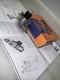 Vintage O&r 23' 1941 Ignition Engine Plastic Tank With Box
