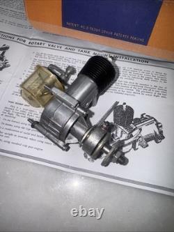 VINTAGE O&R 23' 1941 IGNITION ENGINE Plastic Tank with Box