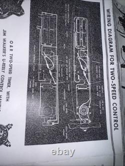 VINTAGE O&R 23' 1941 IGNITION ENGINE Plastic Tank with Box