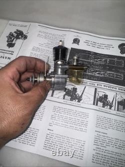 VINTAGE O&R 23' 1941 IGNITION ENGINE Plastic Tank with Box