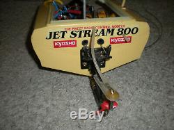 VINTAGE Part KYOSHO Jet Stream 800 Electric Radio Controlled Boat FOR PARTS READ