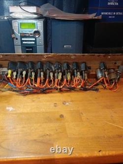 VINTAGE RARE MAKO Boat Dash Switch Panel DARK BROWN WOOD FOR PARTS UNTESTED WOW