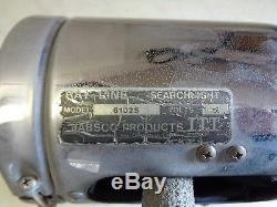 VINTAGE RAY LINE 61025 JABSCO 5 MOTORIZED BULLET SEARCH SPOT LIGHT