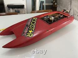 VINTAGE RC 30 hydroplane boat fork electric tunnel hull parts prather dumas r/c