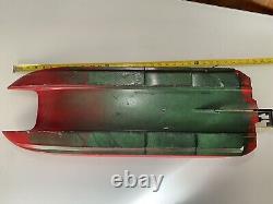 VINTAGE RC 30 hydroplane boat fork electric tunnel hull parts prather dumas r/c