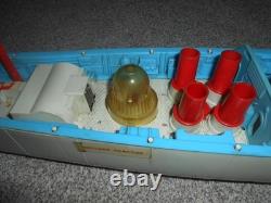 VINTAGE Remco Barracuda 578 Atomic Sub Submarine 1960's Toy Boat For Parts