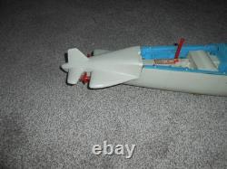 VINTAGE Remco Barracuda 578 Atomic Sub Submarine 1960's Toy Boat For Parts