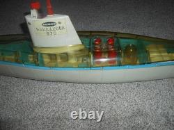 VINTAGE Remco Barracuda 578 Atomic Sub Submarine 1960's Toy Boat For Parts