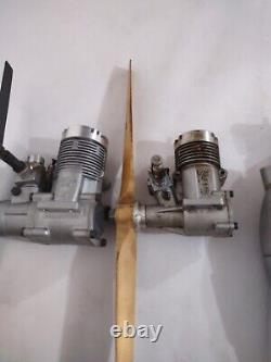 VINTAGE, SUPER TIGRE G 60 R/C ENGINE'S Various (Lot Of 6) Plus Parts. OLD