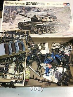 VINTAGE Tamiya Aveo Landcaster Airplane Tanks Boats Army War PARTS Not Comple