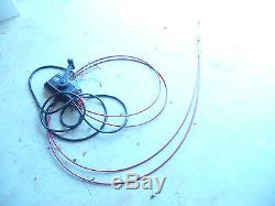 Vintage Us Marine Control Box And 13'3 Throttle Cables Off A 20' Pontoon Boat