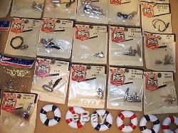 VINTAGE WOOD TOY BOAT PARTS ARISTO CRAFT K&O
