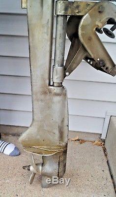 VTG 1940s 50s Scott Atwater Outboard Boat Motor WORKS 3 5.5 HP