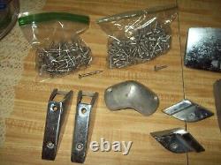 VTG'77 GLASTRON SSV-177 Boat parts pieces cleats plugs handrail fittings horn+
