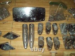 VTG'77 GLASTRON SSV-177 Boat parts pieces cleats plugs handrail fittings horn+