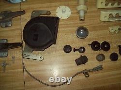 VTG'77 GLASTRON SSV-177 Boat parts pieces cleats plugs handrail fittings horn+