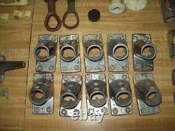 VTG'77 GLASTRON SSV-177 Boat parts pieces cleats plugs handrail fittings horn+