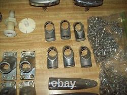 VTG'77 GLASTRON SSV-177 Boat parts pieces cleats plugs handrail fittings horn+