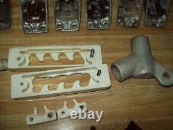VTG'77 GLASTRON SSV-177 Boat parts pieces cleats plugs handrail fittings horn+
