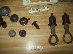 VTG'77 GLASTRON SSV-177 Boat parts pieces cleats plugs handrail fittings horn+