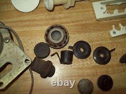 VTG'77 GLASTRON SSV-177 Boat parts pieces cleats plugs handrail fittings horn+