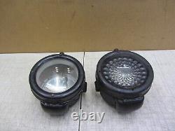 VTG ANTIQUE 1910s 1920s PACKARD REO STUTZ WARNER HEADLIGHT HEADLAMP BUBBLE GLASS