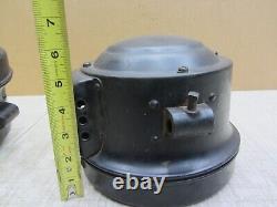 VTG ANTIQUE 1910s 1920s PACKARD REO STUTZ WARNER HEADLIGHT HEADLAMP BUBBLE GLASS