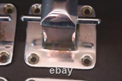 VTG Boat Parts Set of 5 4 base Bronze/Chrome Mooring Cleats HEAVY