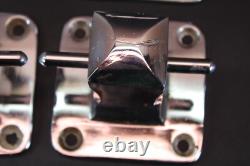 VTG Boat Parts Set of 5 4 base Bronze/Chrome Mooring Cleats HEAVY