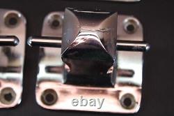 VTG Boat Parts Set of 5 4 base Bronze/Chrome Mooring Cleats HEAVY