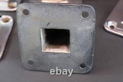 VTG Boat Parts Set of 5 4 base Bronze/Chrome Mooring Cleats HEAVY