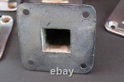 VTG Boat Parts Set of 5 4 base Bronze/Chrome Mooring Cleats HEAVY