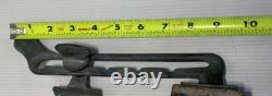 VTG Brass Bronze Windshield Adjuster BOAT Sailboat Marine Nautical Parts Vintage