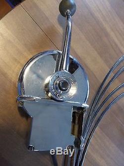 VTG Chrome MerControl Top Mount Control and Cable Mercruiser Boat Engine NICE