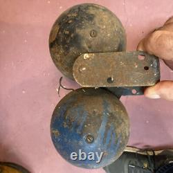 VTG Dual Trumpet Air Horn 14/16Car Truck RV Boat, Parts, Or Repair B47