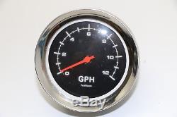 VTG FloScan Marine Fuel Monitor Meter Gauge 0-12 GPH FREE Shipping