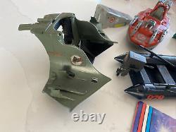 VTG G. I. JOE VEHICLE DEVIL FISH BOAT Cobra Night Landing Machine Gun Etc Parts
