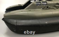 VTG Hasbro 1984 GI JOE KILLER WHALE with Stickers Hovercraft Boat Vehicle PARTS