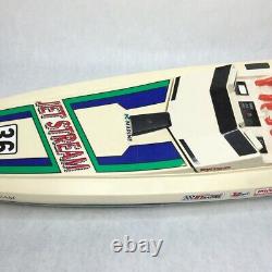 VTG Kyosho Jet Stream 800 S Radio Control RC Electric Racing Boat For Parts