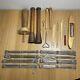 Vtg Nilus Leclerc Weaving Loom Lot Boat Shuttles, Heddles, Parts
