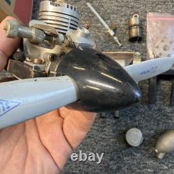 VTG Nitro RC Airplane Boat Muffler Exhaust Pipes Lot Enya 09 Engine Parts Estate