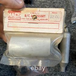 VTG Nitro RC Airplane Boat Muffler Exhaust Pipes Lot Enya 09 Engine Parts Estate