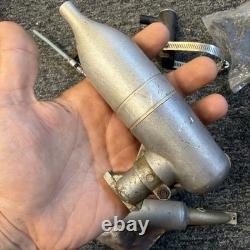 VTG Nitro RC Airplane Boat Muffler Exhaust Pipes Lot Enya 09 Engine Parts Estate