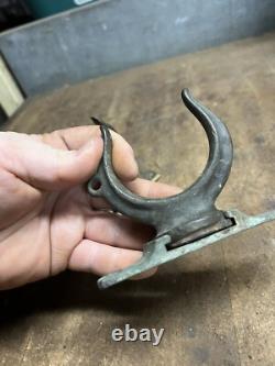 VTG Old Marine Nautical Ship Row Boat Brass Ore Locks Swivel Base Mounts Parts