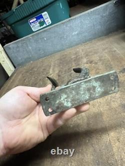 VTG Old Marine Nautical Ship Row Boat Brass Ore Locks Swivel Base Mounts Parts