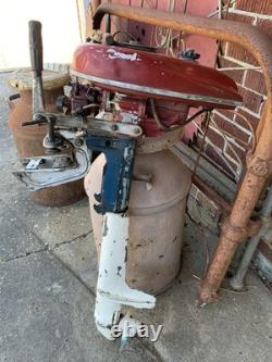 VTG Outboard Motor Boat Sea King Parts Restoration Montogmery Ward 1.5 HP