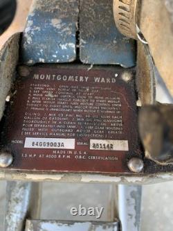 VTG Outboard Motor Boat Sea King Parts Restoration Montogmery Ward 1.5 HP